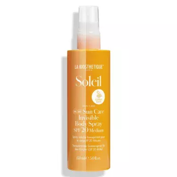 Прозрачный солнцезащитный спрей для тела SPF 20 Sun Care Invisible Body Spray SPF 20 La Biosthetique 150 мл