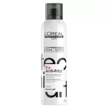 Спрей сильной фиксации гладких причесок с защитой от влаги Anti-Frizz LOreal 250 мл
