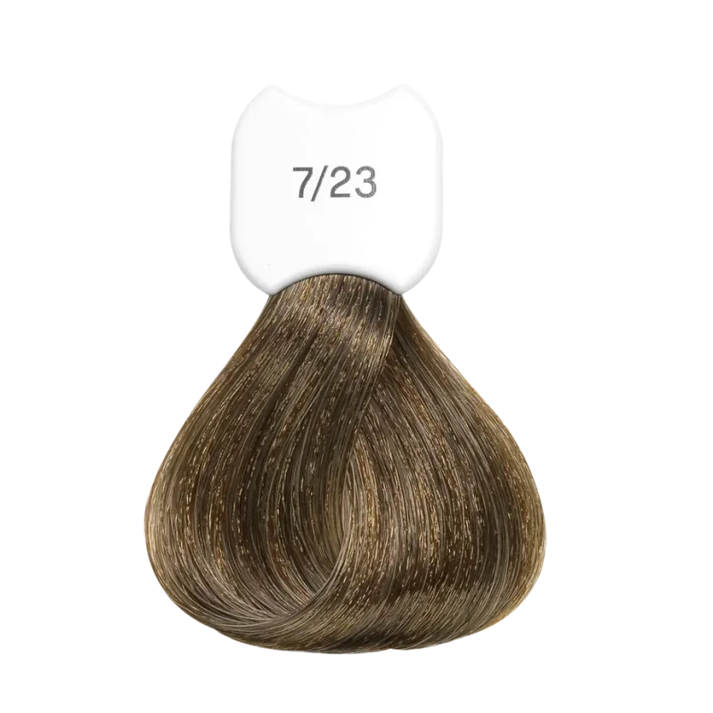 Стойкая крем-краска для волос Kydra Creme (KC00723, 7/23, Blond irise dore, 60 мл, Натуральные/Опаловые/Пепельные оттенки)