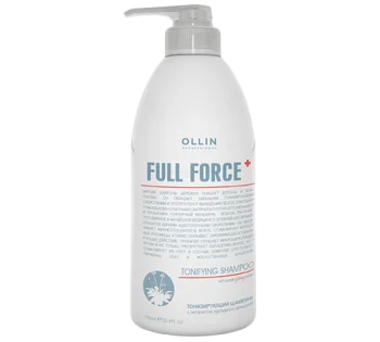 Тонизирующий шампунь с экстрактом пурпурного женьшеня Ollin Full Force Ollin Professional