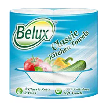 Бумажные полотенца Belux Белые 23х23 см Чистовье