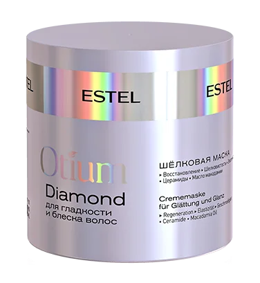 Шелковая маска для гладкости и блеска волос