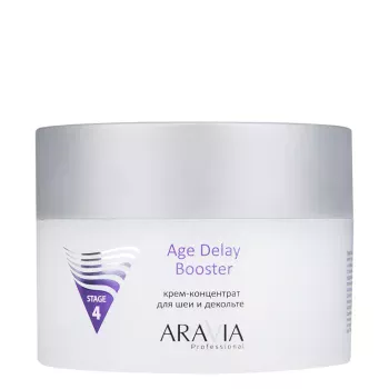 Крем-концентрат для шеи и декольте Age Delay Booster Aravia 150 мл
