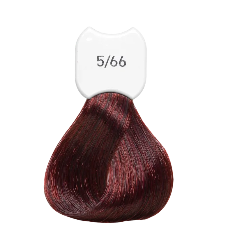 Стойкая крем-краска для волос Kydra Creme (KC00566, 5/66, Chatain clair rouge profond, 60 мл, Каштановые/Махагоновые/Красные/Рубиновые оттенки)