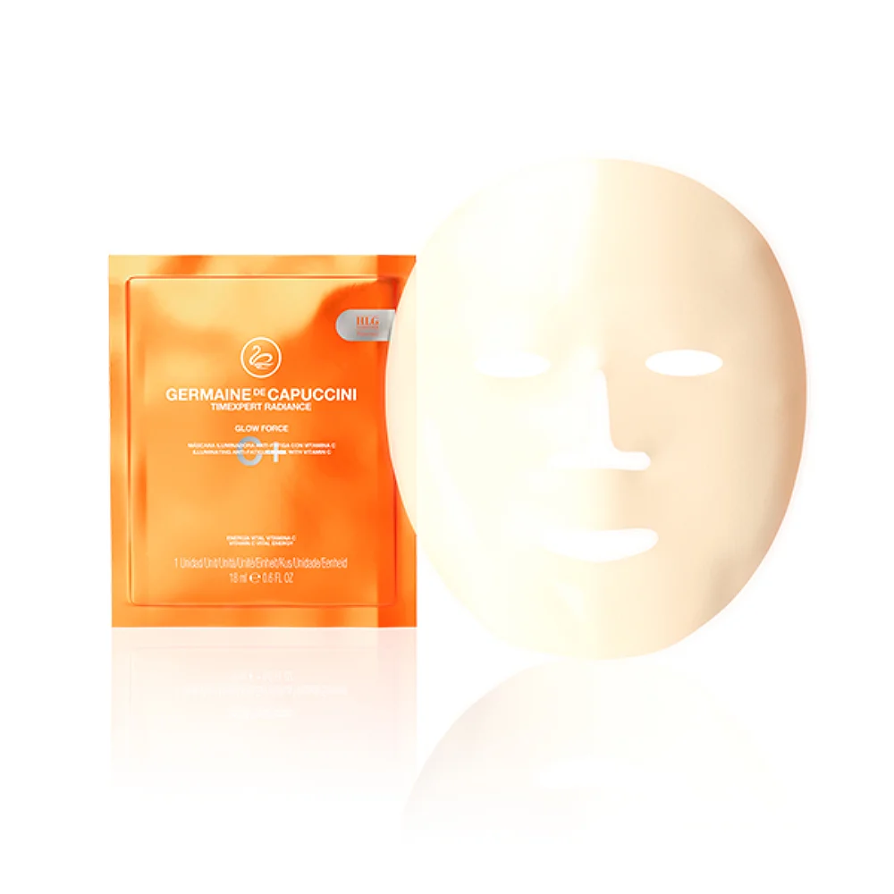 Маска против усталости с витамином С TE Radiance C+ Glow Force Illuminating Anti-Fatigue Mask With Vitamin C
