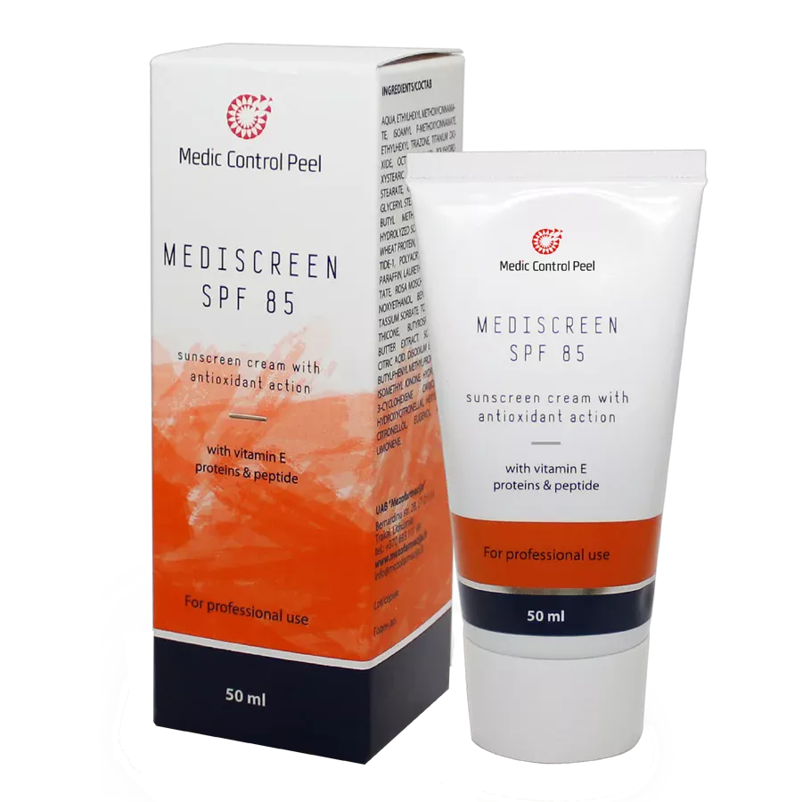 Солнцезащитный крем высокой степени защиты кожи Mediscreen SPF 85