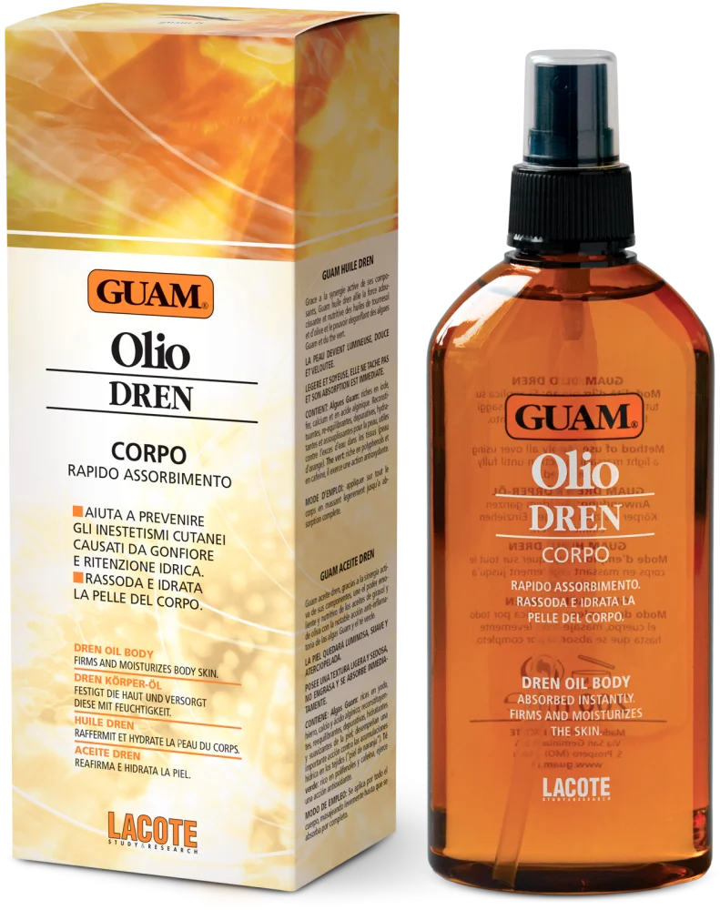 Масло с дренажным эффектом для массажа Dren