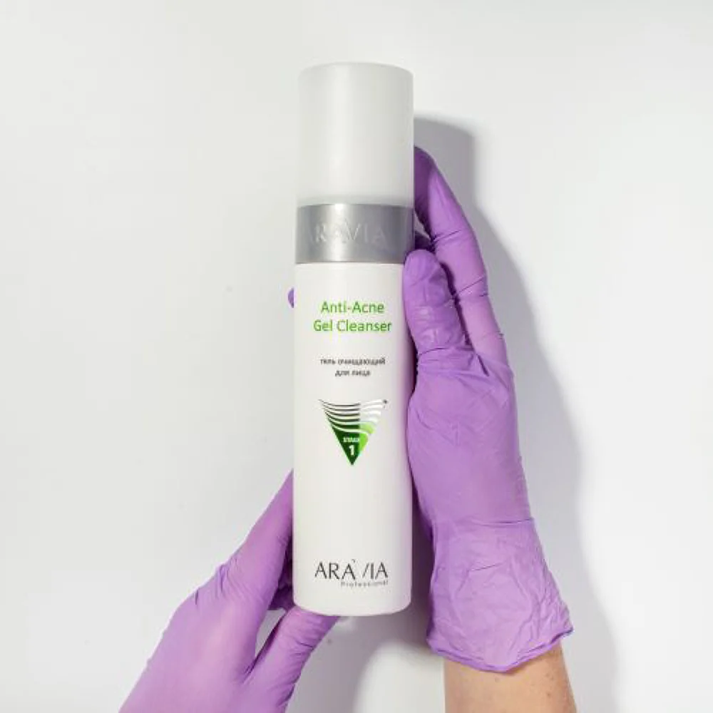 Гель очищающий для жирной и проблемной кожи лица Anti-Acne Gel Cleanser