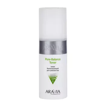 Тоник балансирующий для сужения пор для жирной и проблемной кожи Pore-Balance Toner Aravia