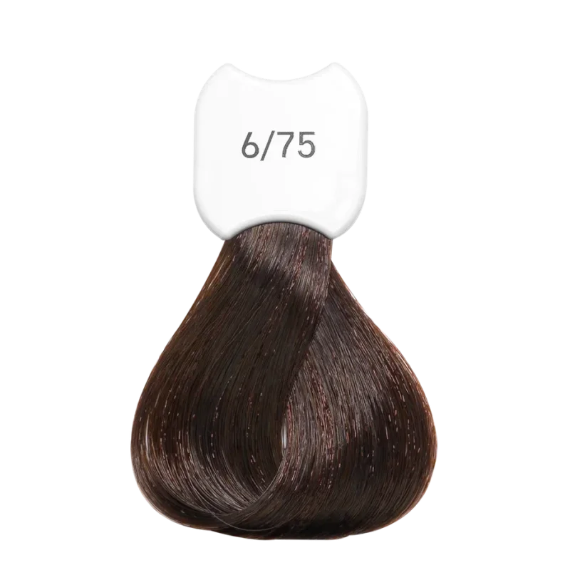 Стойкая крем-краска для волос Kydra Creme (KC00675, 6/75, Blond fonce i marron acajou, 60 мл, Каштановые/Махагоновые/Красные/Рубиновые оттенки)