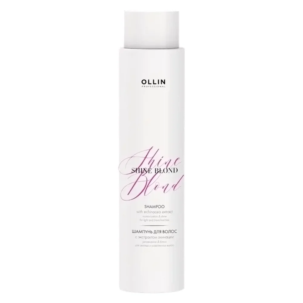 Шампунь с экстрактом эхинацеи Ollin Shine Blond