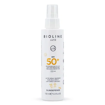 Молочко для детей SPF50+ максимальной степени защиты Very High Protection Kids Milk Spray Bioline 150 мл