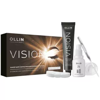 Набор для окрашивания бровей и ресниц Vision Ollin Professional