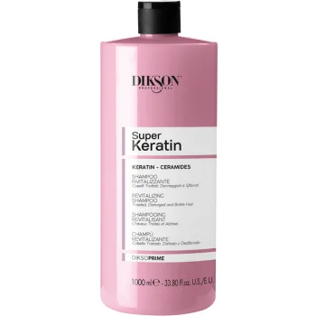 Восстанавливающий шампунь с кератином и керамидами Shampoo revitalizing Dikson