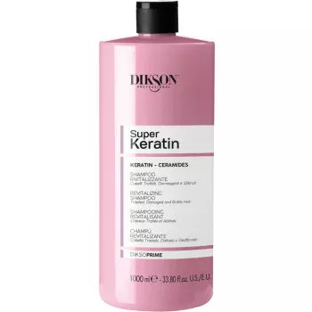 Восстанавливающий шампунь с кератином и керамидами Shampoo revitalizing Dikson