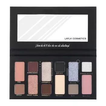 Палетка теней Palette Freevola Layla Cosmetics 1 шт