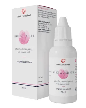 Лосьон-гель для поверхностного химического пилинга Mandelicpeel 40% MedicControlPeel