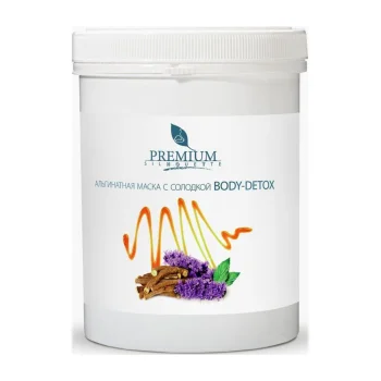 Альгинатная маска с солодкой Body-detox Premium 800 г