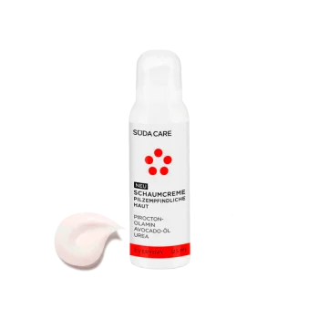 Антимикотическая пенка для чувствительной кожи Schaumcreme Pilzempfindliche Haut Suda