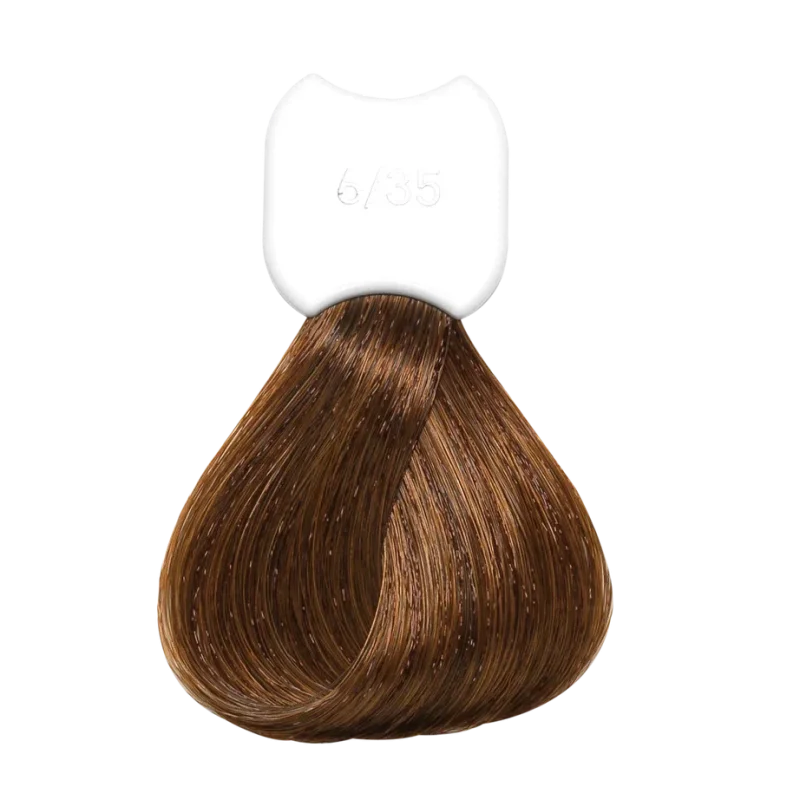 Стойкая крем-краска для волос Kydra Creme (KC00635, 6/35, Blond fonce dore acajou, 60 мл, Золотистые/Медные оттенки)