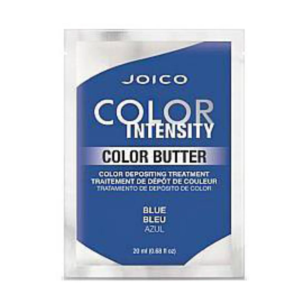 Тонирующая маска-саше с интенсивным голубым пигментом Color Intensity Care Butter-Blue
