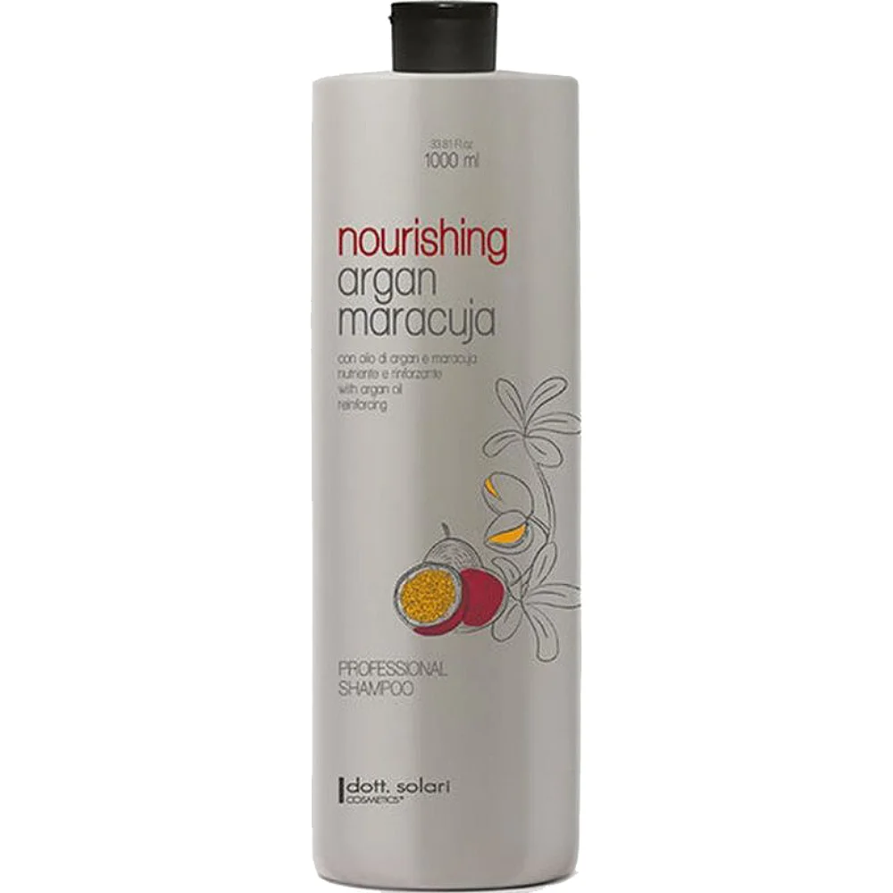 Шампунь питательный для всех типов волос Аргана и маракуйя Professional Line