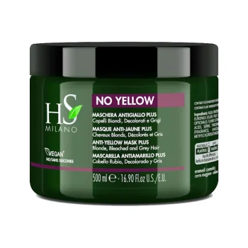 Маска для светлых и осветленных волос Hs No Yellow. Maschera Antigiallo Plus Dikson 500 мл