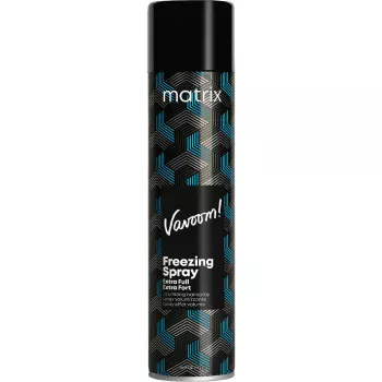 Лак-спрей с эластичной фиксацией объема и формы с сатиновым финишем Matrix Freezing Spray Extra Full Volumizing 500 мл