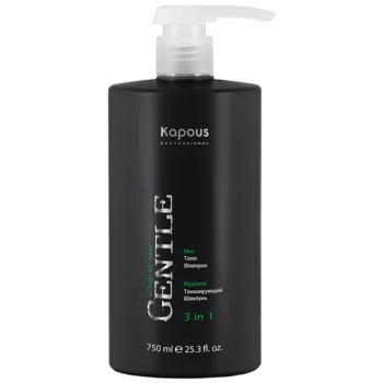 Мужской тонизирующий шампунь 3 в 1 Gentlemen Kapous 750 мл