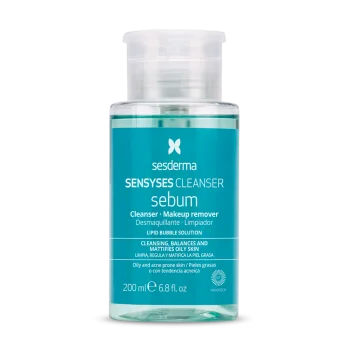 Липосомальный лосьон для снятия макияжа для жирной и проблемной кожи Sensyses Sesderma