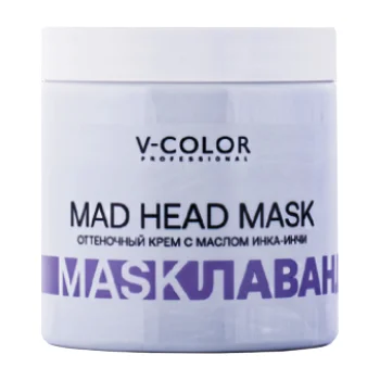 Оттеночная крем-маска с маслом Инка-Инчи Mad Head Mask V-Color