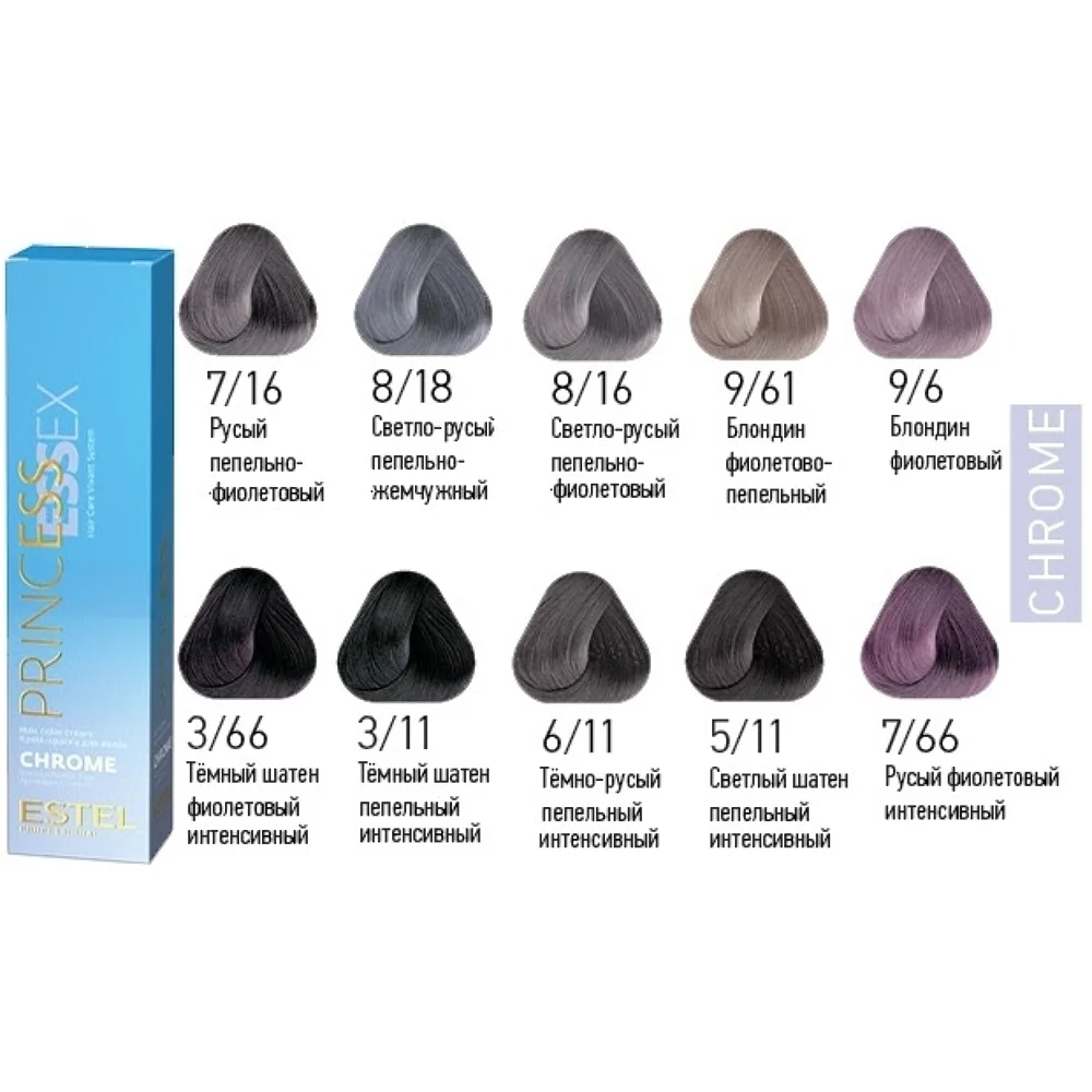 Крем-краска Princess Essex Chrome