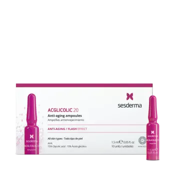 Средство в ампулах с гликолевой кислотой Acglicolic 20 Sesderma 10*1,5 мл