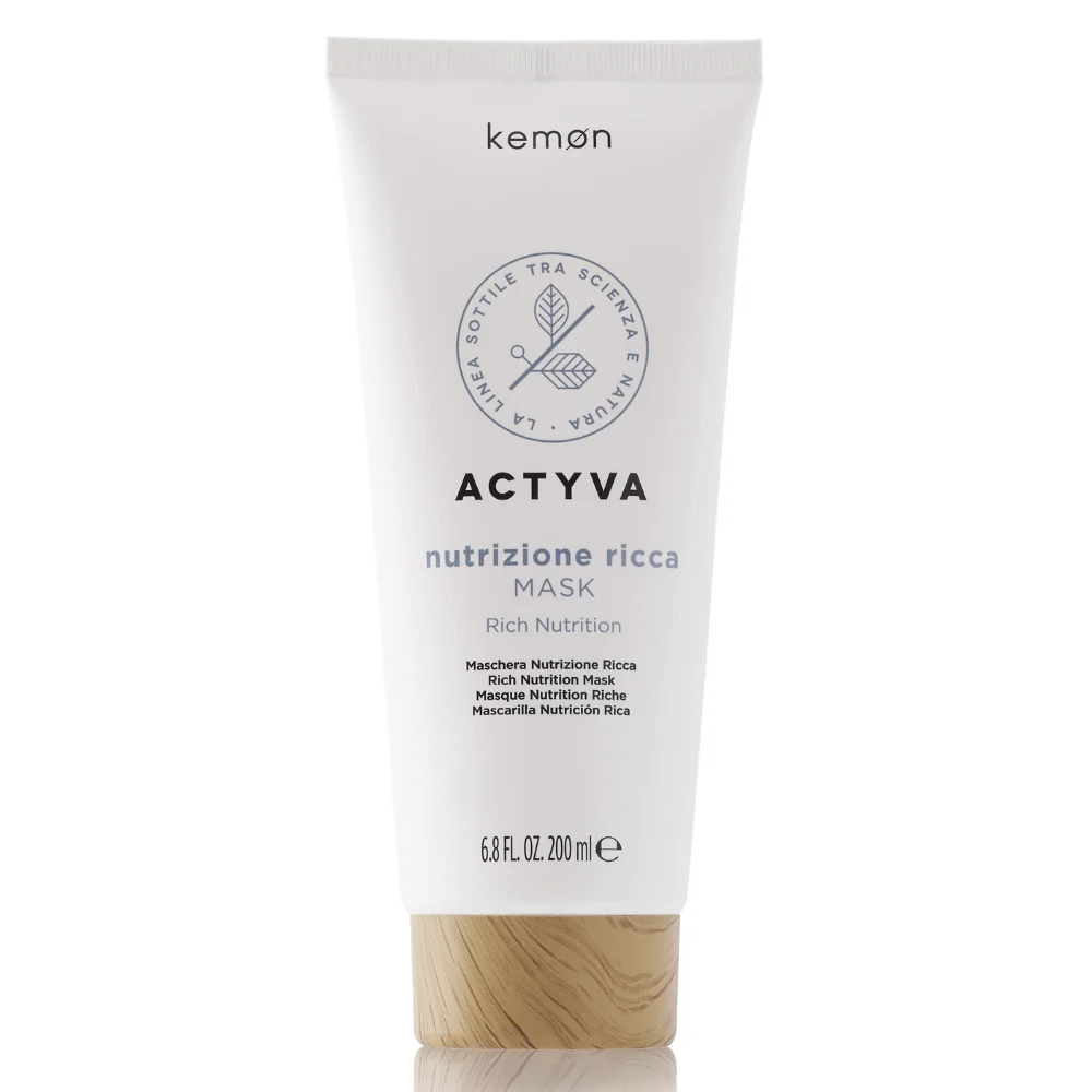Маска для ухода за чувствительными и грубыми волосами Nutrizione Ricca Mask Velian (247602, 200 мл)