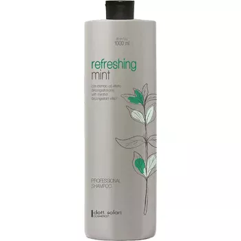 Шампунь тонизирующий с ментолом для всех типов волос Refreshing Mint Professional Line Dott.Solari
