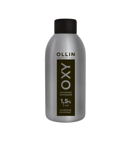 Окисляющая эмульсия 1,5% 5vol. Oxidizing Emulsion Ollin Oxy (серая) (397519, 90 мл)