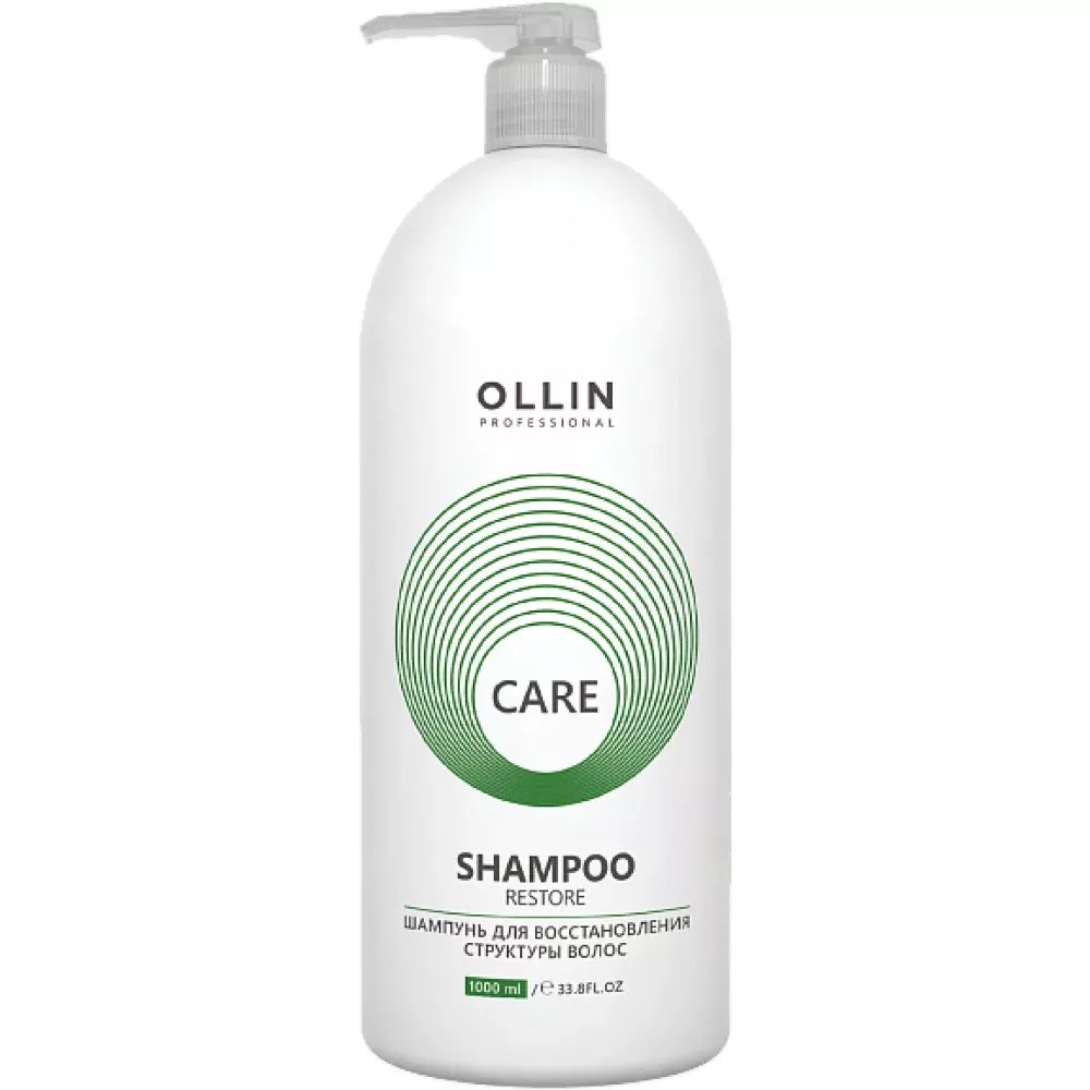 Шампунь для восстановления структуры волос Restore Shampoo Ollin Care