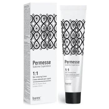 Крем-краска Permesse c органической смесью М4 и экстрактом янтаря Barex