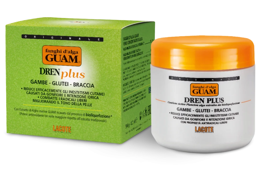 Антицеллюлитная маска с дренажным эффектом Dren Plus Fanghi D`alga