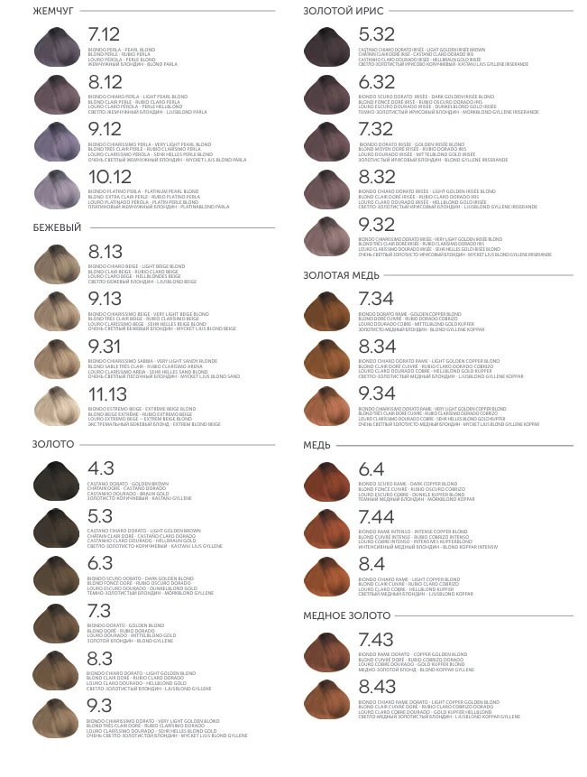 Краситель без аммиака Luxury Natural Touch