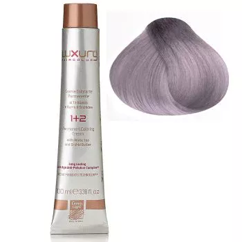 Стойкая крем-краска Платиновый фиолетовый блондин 10.2 Luxury Hair Color Platinum Irisè Blond Green Light 100 мл