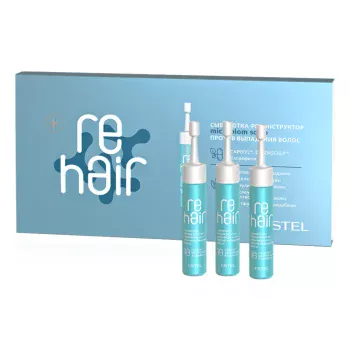 Сыворотка-реконструктор Microbiom scalp против выпадения волос Rehair Estel 1 шт