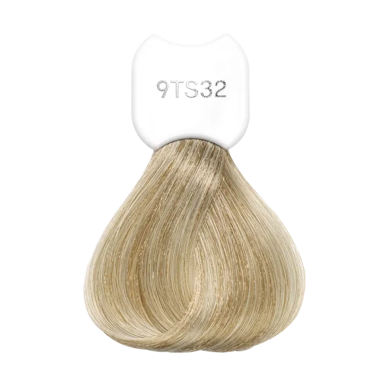 Стойкая крем-краска для волос Kydra Creme (KC9TC32, 9TS32, Blond cideral irrise, 60 мл, Натуральные/Опаловые/Пепельные оттенки)