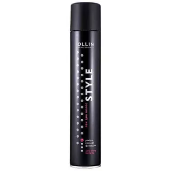 Лак для волос ультрасильной фиксации Ultra Strong Hairspray Ollin Professional 500 мл
