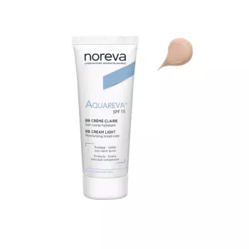 Увлажняющий BB крем для лица SPF15 Aquareva Moisturizing Tinted Care SPF15 Noreva 40 мл