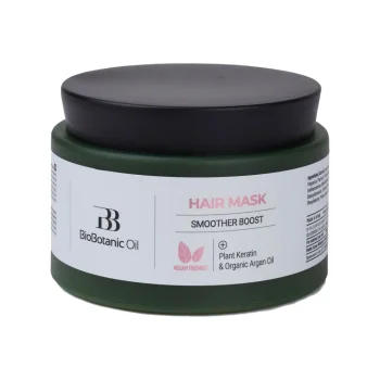 Маска Bio Botanic Oil для выпрямленных волос с аргановым маслом и кератином Mon Platin 250 мл Маска Bio Botanic Oil для выпрямленных волос с аргановым маслом и кератином Mon Platin 250 мл