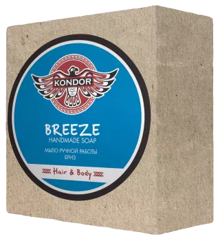 Мыло ручной работы Бриз Hair&Body Kondor 5 г