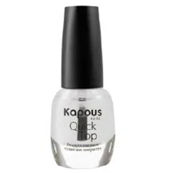 Защитное покрытие с эффектом сушки Hi-Lac Quick Top Kapous 9 мл