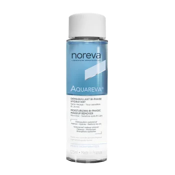 Двухфазный лосьон для снятия макияжа Aquareva Moisturizing Bi-Phasic Makeup Remover Noreva 125 мл