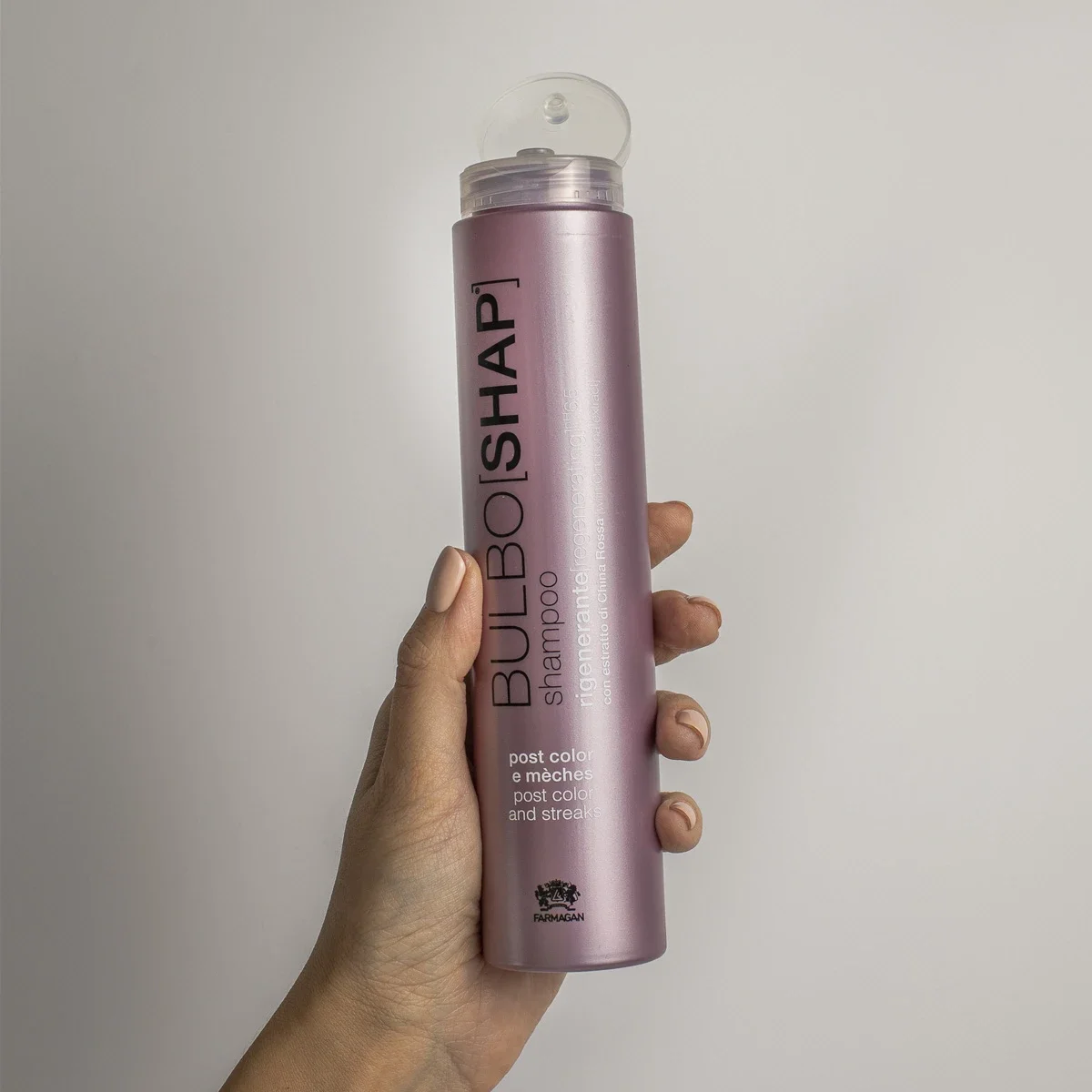 Регенерирующий шампунь для окрашенных и мелированных волос Bulboshap
